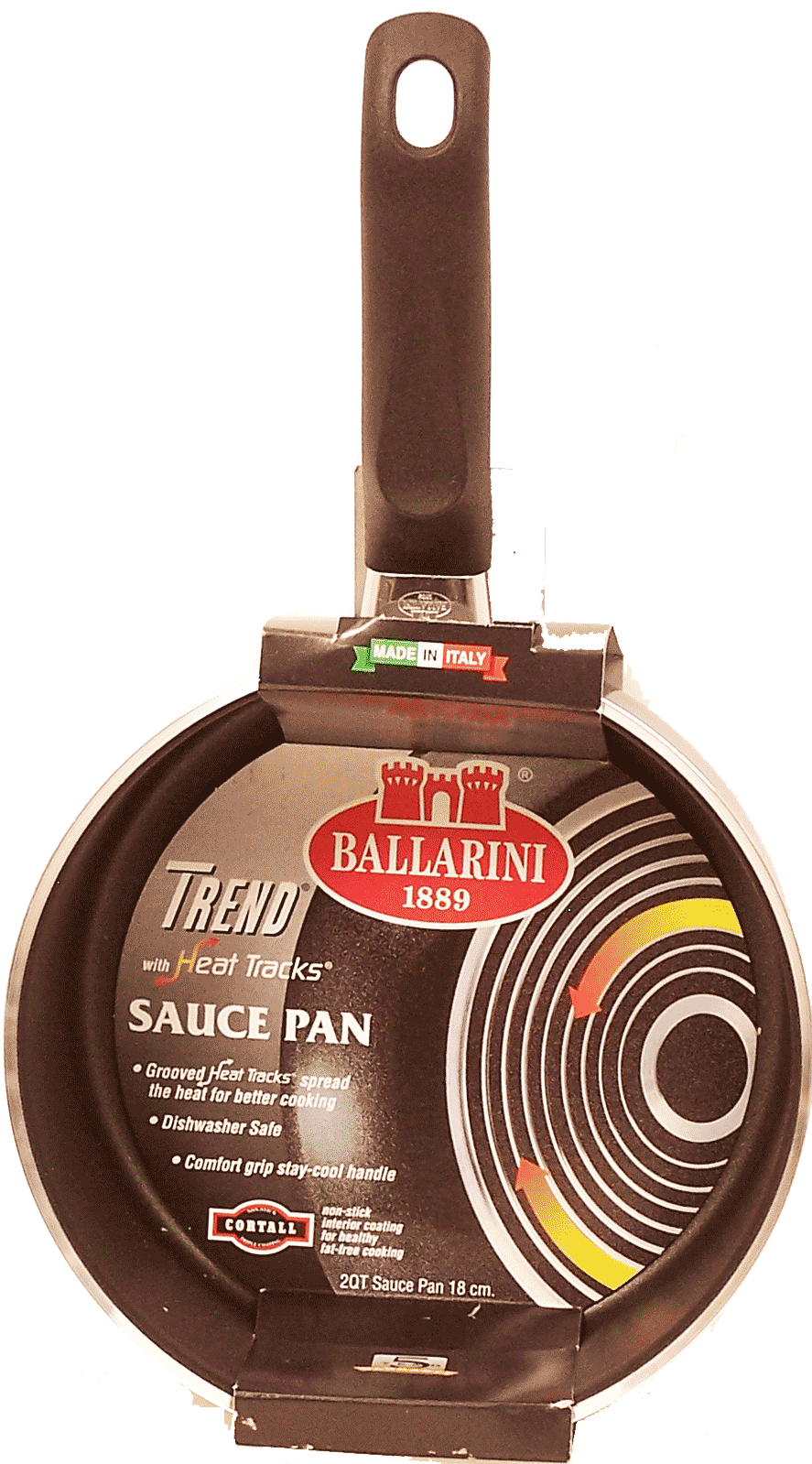 Ballarini Trend 2qt sauce pan with heat tracs Full-Size Picture